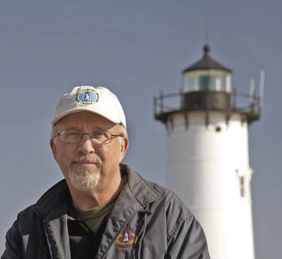Lecture on lighthouses of New England at Taylor Community